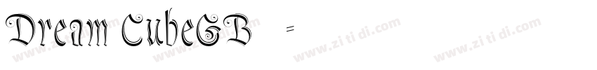 Dream CubeGB 下载字体转换